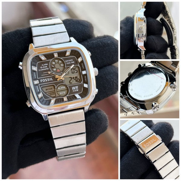Fossil Digital Day Date Watch For Men