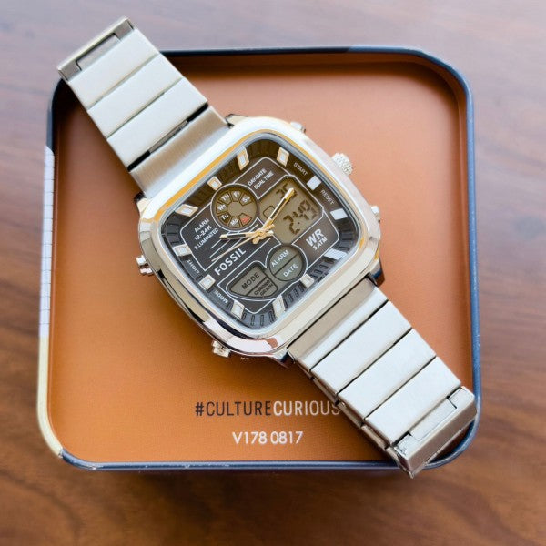 Fossil Digital Day Date Watch For Men