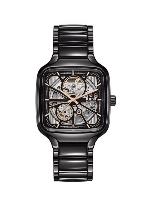 RAD_O TRUE SQUARE ROSE GOLD AUTOMATIC