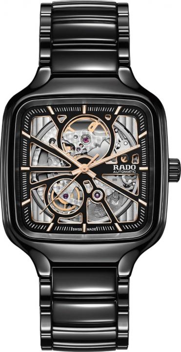 RAD_O TRUE SQUARE CERAMIC BLACK AUTOMATIC
