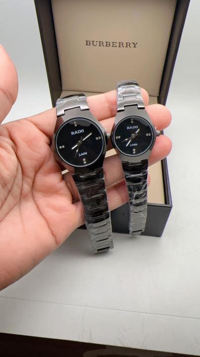 RAD_O COUPLE FULL BLACK WATCH