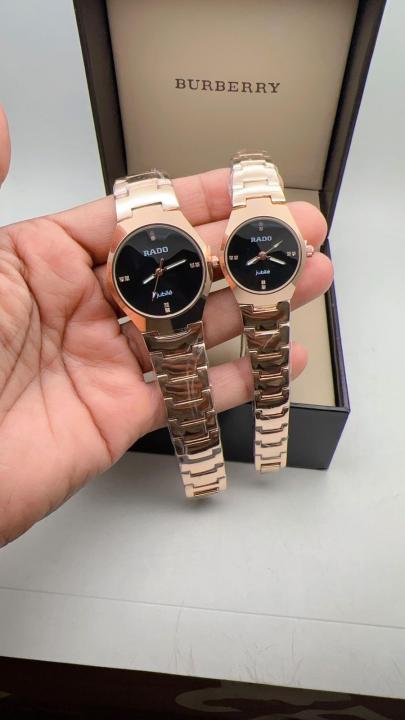 RAD_O COUPLE ROSE GOLD WATCH