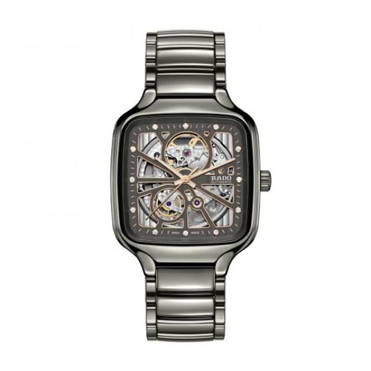 RAD_O TRUE SQUARE CERAMIC BLACK AUTOMATIC