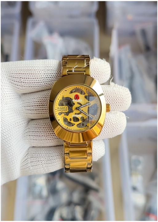 Rad_o Diastar Automatic Skeleton Gold - J831