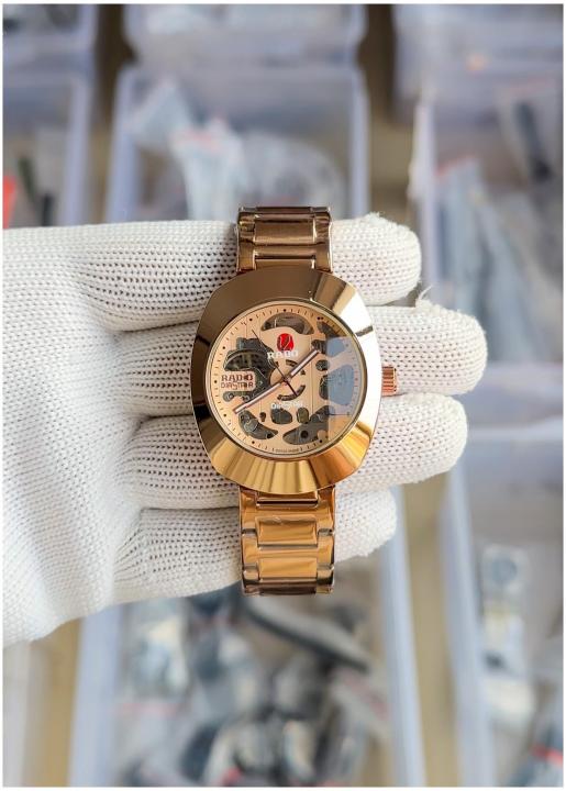 Rad_o Diastar Automatic Skeleton Gold - J832